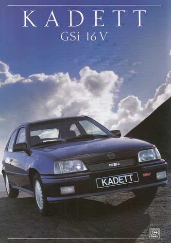 Opel kadett gsi 16v - opel, e