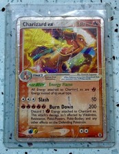 Charizard EX Holo Foil Rosso