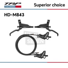 TRP TRAIL EVO HD-M843 Set freni a disco idraulici 4 pistoncini coppia anteriore e posteriore - MTB