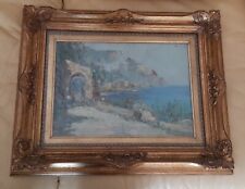 Opera Dipinto Olio Su Tavola