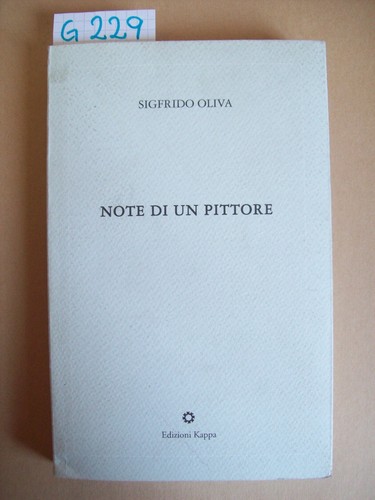 Sigfrido oliva note di - di, un