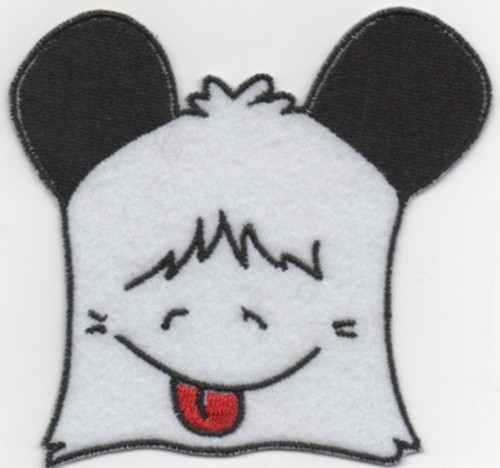 Patch ricamo toppa - ricamo, hello