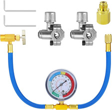 Kit Ricarica Aria Condizionata Auto R134A,Tubo Di Ricarica Refrigerante per Clim