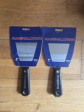 2x Raschietto flessibile Marshalltown 4" con manico in plastica e estremità M-Pact - M5743
