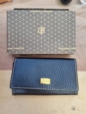 Nazareno Gabrielli Portachiavi Vintage In Pelle Portachiavi Nero