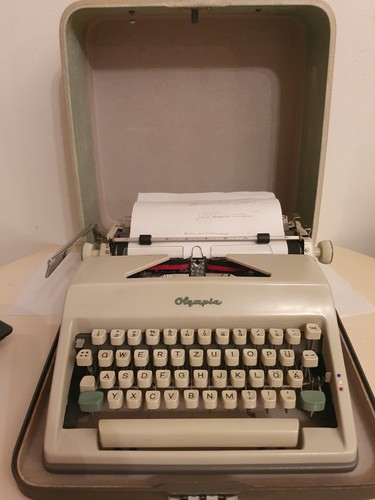 Macchina scrivere olympia - macchina, da