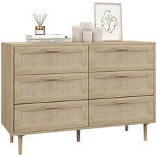 HOMCOM Cassettiera 6 Cassetti