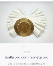 Moneta  20 Franchi 1959 In Oro