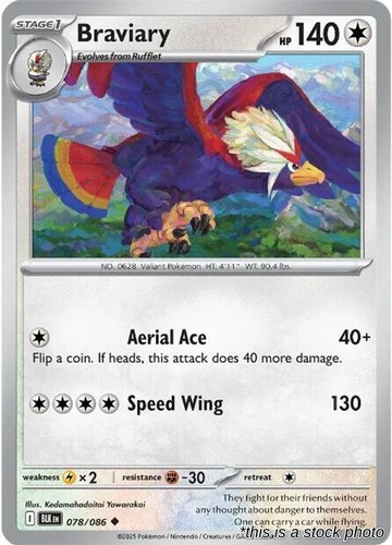 Braviary blk 078 - braviary,