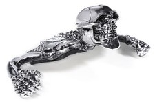 Teschio teschio scheletro per fari 4-53/4 Harley Suzuki Honda Yamaha Chopper