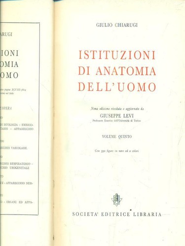 Istituzioni anatomia - di,