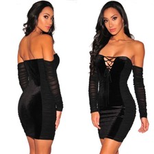 Abito Velluto nudo Aperto