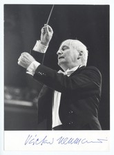 VACLAV NEUMANN - Foto firmata