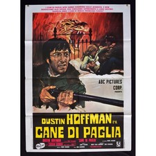 manifesto CANE DI PAGLIA dustin hoffman sam peckinpan susan george A48