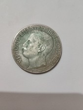 5 Lire 1911 Cinquantenario -