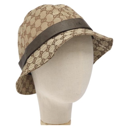 Gucci cappello secchiello - gg,