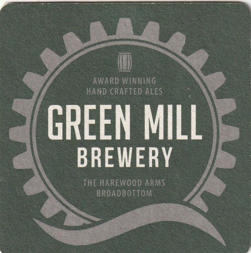 Beer mat green mill brewery - mat,