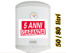 SCALDABAGNO  5 ANNI GARANZIA elettrico scalda acqua boiler scaldino 50 80 litri
