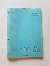Moto Guzzi 400 GTS 1977 catalogo ricambi ORIGINALE spare parts catalogue