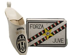 juventus gadget scarpetta cuoio cuscino calcio ultras sport pallone stadio