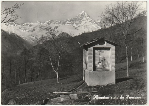 Monviso visto paesana - paesana,