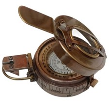 Brass Prismatic Compass WW2