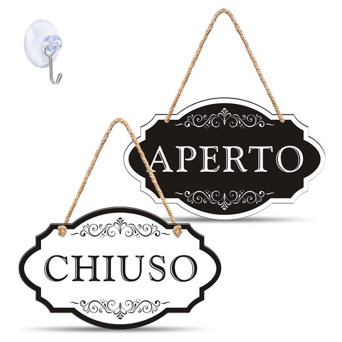 Cartello aperto chiuso per - chiuso,