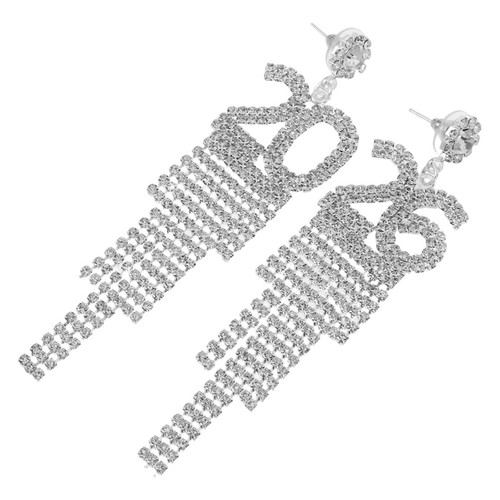 Orecchini pendenti strass