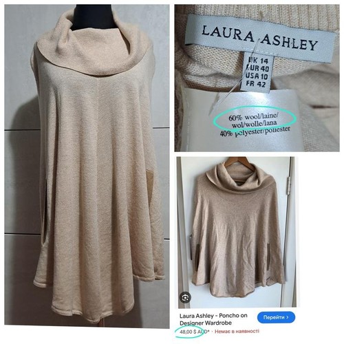 Poncho donna laura ashley - donna,