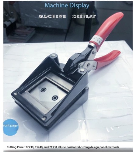 Taglierina fotografica manuale