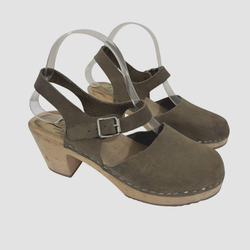 Scarpe zoccoli mulo pelle