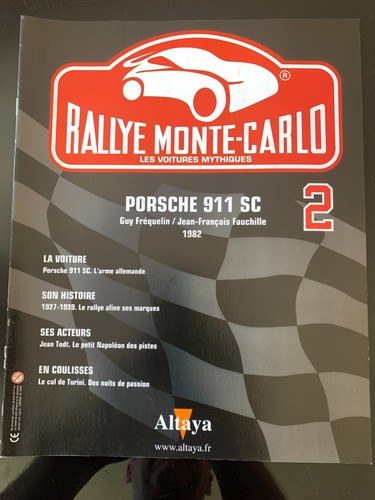 Brochure altaya rallye - altaya,