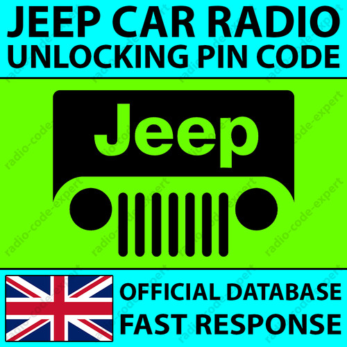 Pin sblocco jeep autoradio - pin,