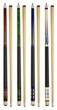 Set di 4 stecche da biliardo