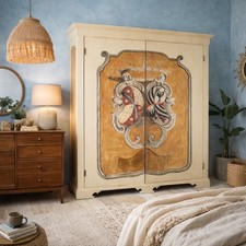 Antique Baroque Style Wardrobe