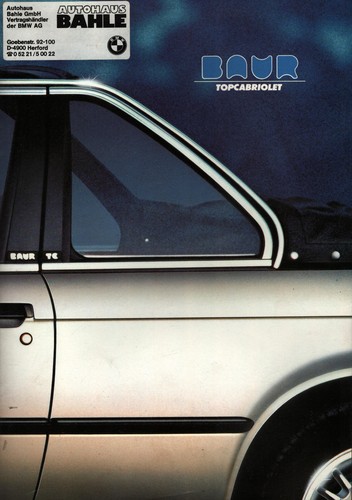 Brochure tuning baur - tuning,