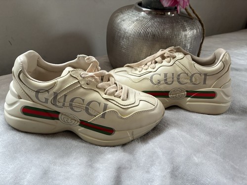 Sneakers gucci donna pelle - gucci,