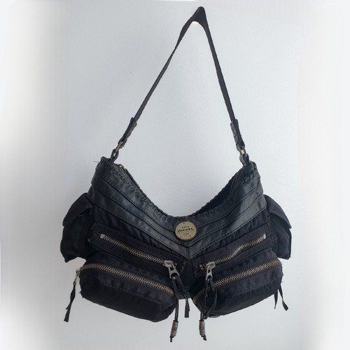 Vintage diesel leather bag - leather​,