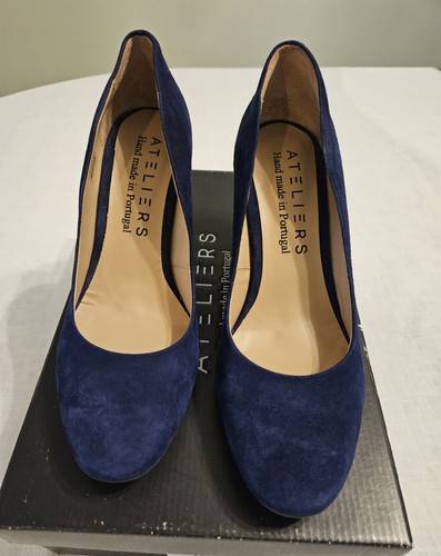 Ateliers scamosciato navy