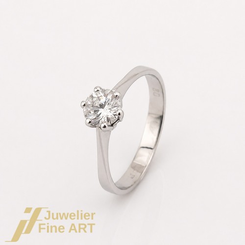 Anello solitario con 1 - anello,