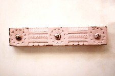 Antico architrave trave in legno vintage architettura indiana mandala intaglio arte decorazione