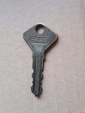 FIAT D'EPOCA CHIAVE PER SERRATURE ORIGINALE FAAB BOLOGNA (USATA VEDI FOTO MISURE