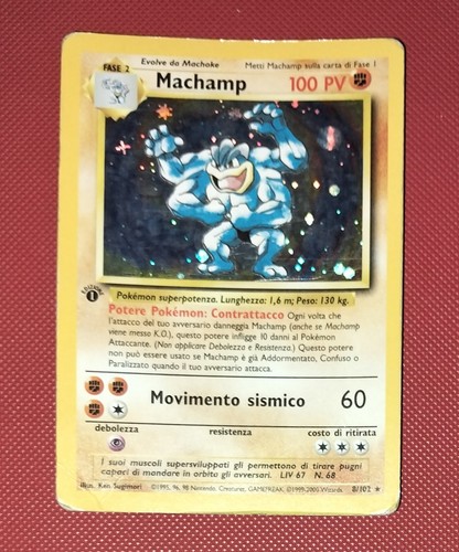 Machamp 102 holo - machamp, 8/102