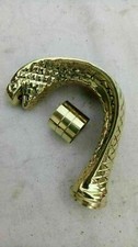 Manico in ottone design testa