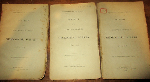 Geology geochemistry 1892 - geology,