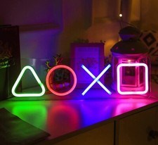 Luce Led playstation tipo neon, insegna Stanza giochi gamer Insegna luminosa