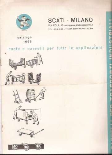 Pubblicita ruota carrelli - ruota, vino