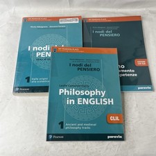 I nodi del PENSIERO corso di storia della filosofia - Vol 1 ed Paravia pearson