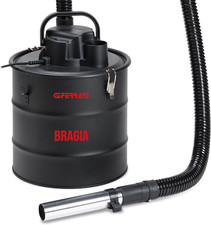 G90032 Bragia Aspria Cenere, 1000W, 18 Kpa, Filtro HEPA, Capacità 18L, Gancio Po