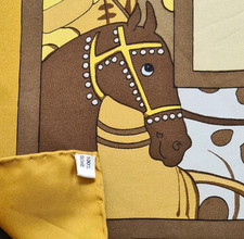 Hermes Paris 1972 raro foulard
